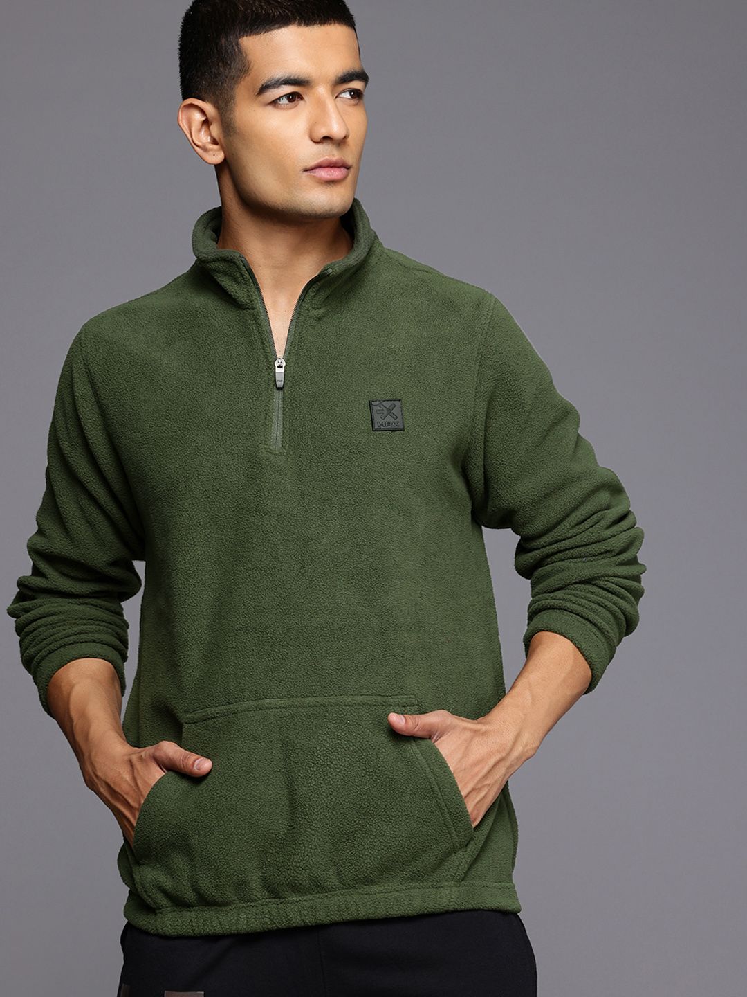HRX by Hrithik Roshan Fleece Lifestyle Sweatshirt