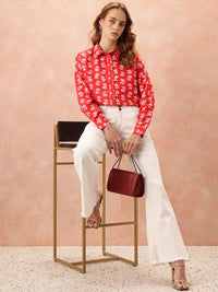 all about you Floral Printed Casual Shirt