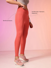 HRX by Hrithik Roshan Women Hi-Sculpt Rapid-Dry Training Tights