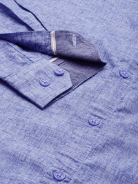 French Connection Slim Fit Band Collar Roll-Up Sleeves Casual Shirt