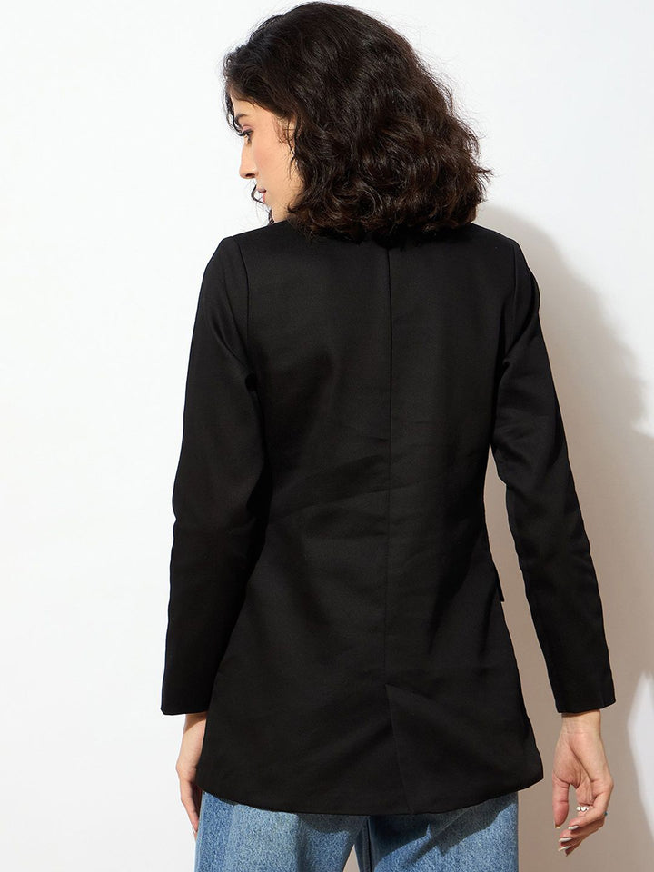 SASSAFRAS Comfort Fit Double Breasted Blazer