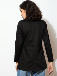 SASSAFRAS Comfort Fit Double Breasted Blazer