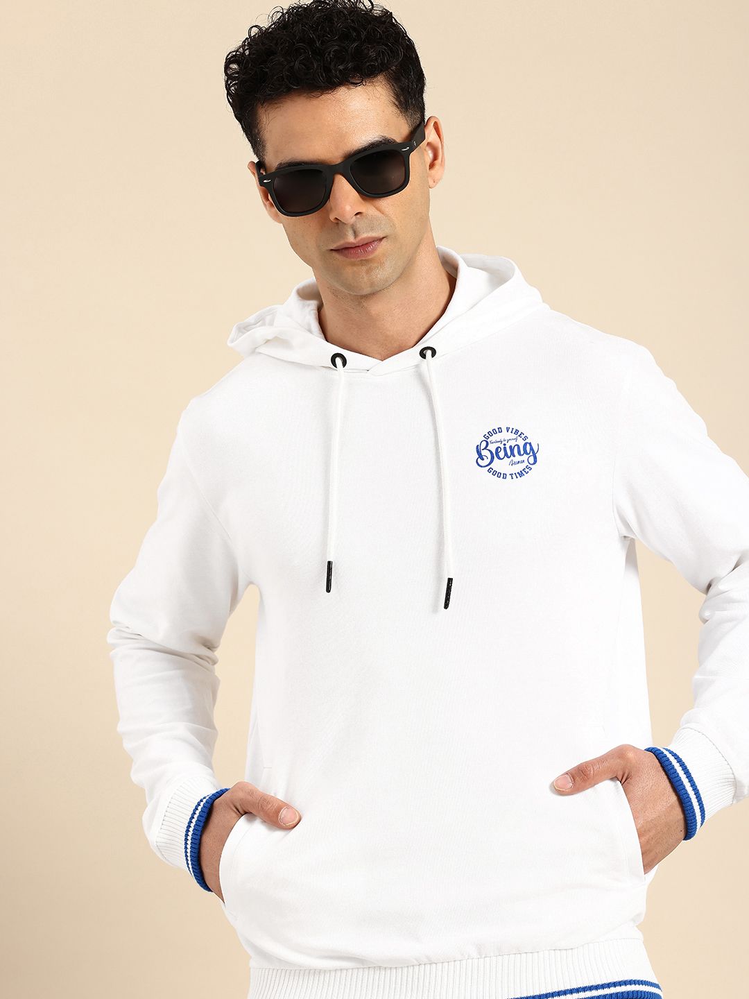 Being Human Pure Cotton Hooded Sweatshirt