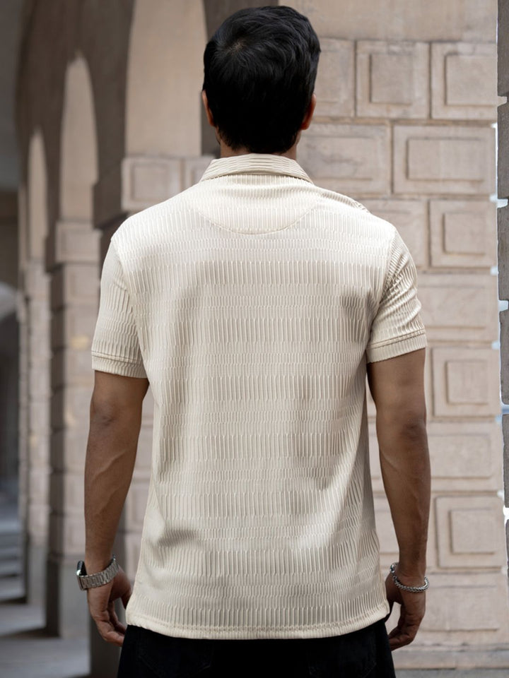 Powerlook Men Polo Collar T-shirt