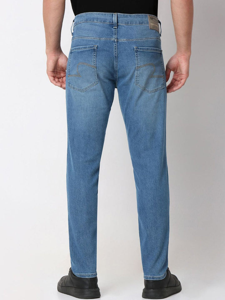 SPYKAR Men Slim Fit Light Fade Stretchable Jeans