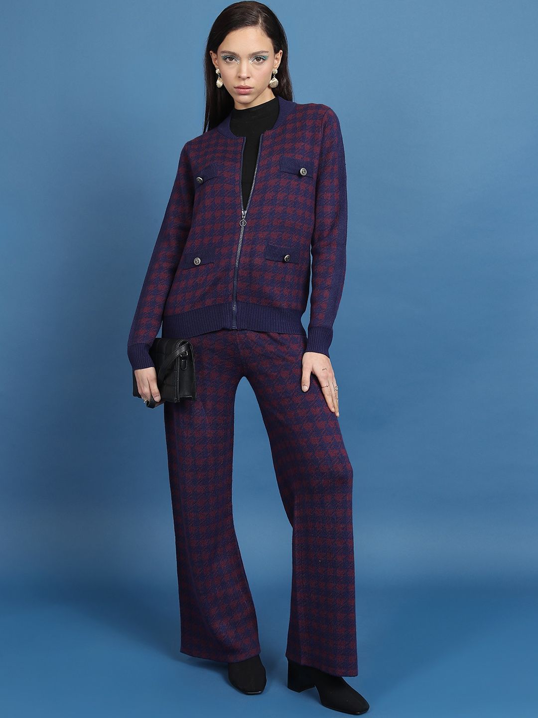 Tokyo Talkies Jacquard Jacket & Trousers