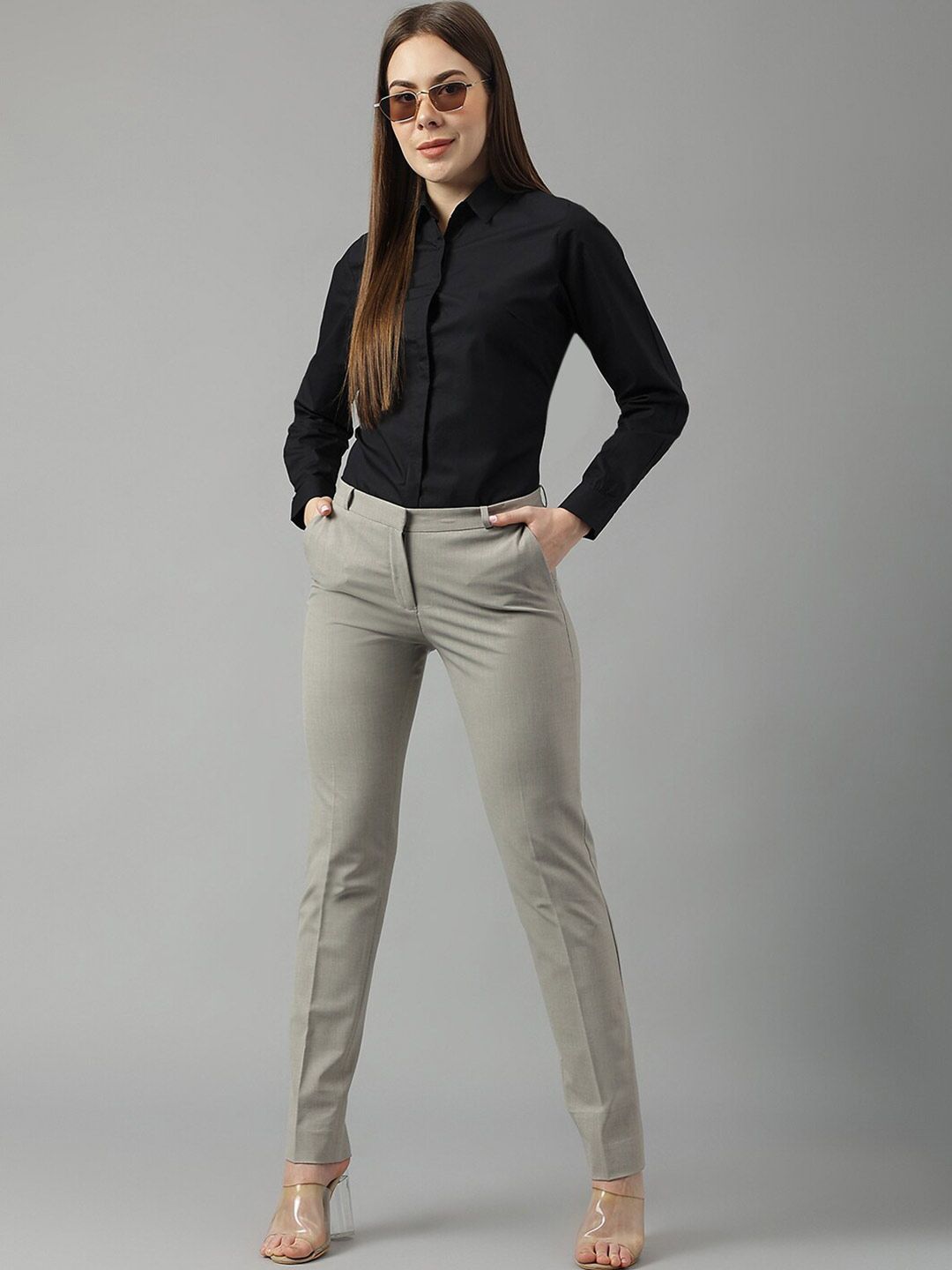 Hancock Spread Colar Cotton Slim Formal Shirt
