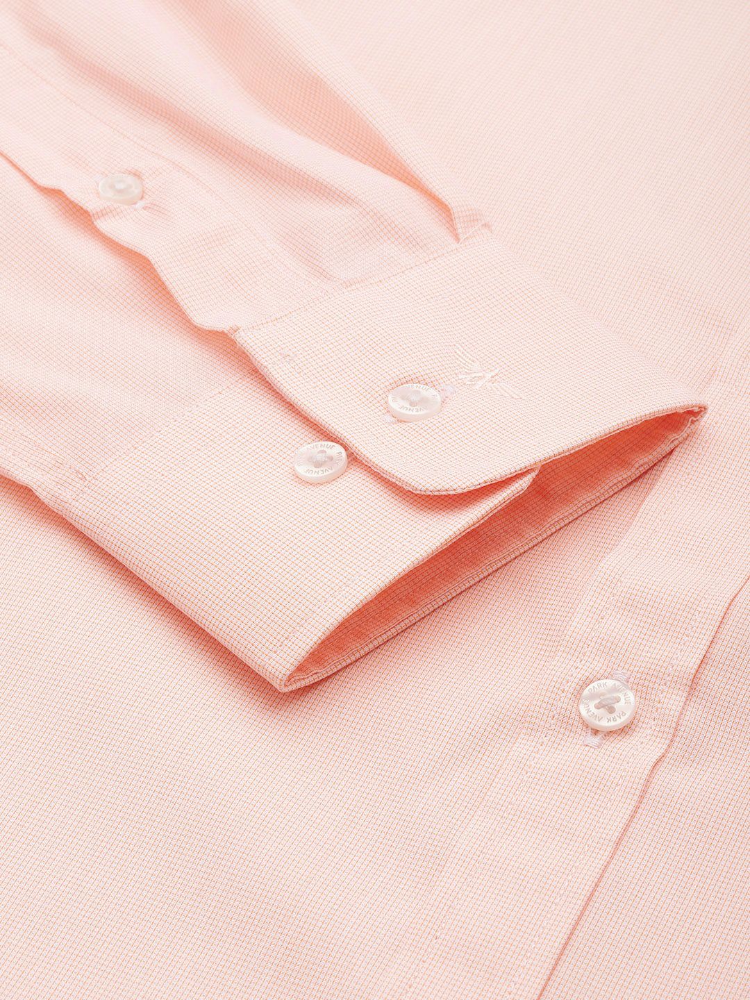Park Avenue Slim Fit Textured Formal Shirt