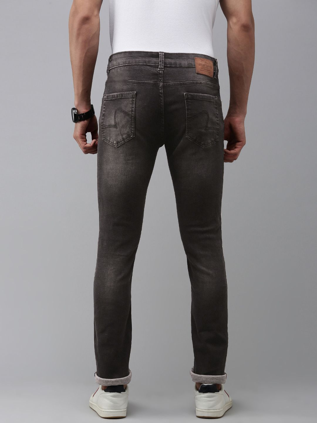 SPYKAR Men Skinny Slim Fit Low-Rise Light Fade Stretchable Jeans