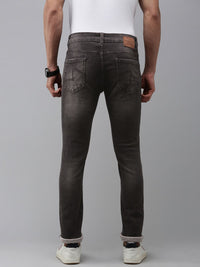 SPYKAR Men Skinny Slim Fit Low-Rise Light Fade Stretchable Jeans