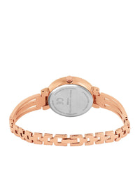 French Connection Women Stainless Steel Bracelet Style Straps Analogue Watch FCN053B