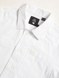 THE BEAR HOUSE Regular Fit Pure Cotton Overshirt