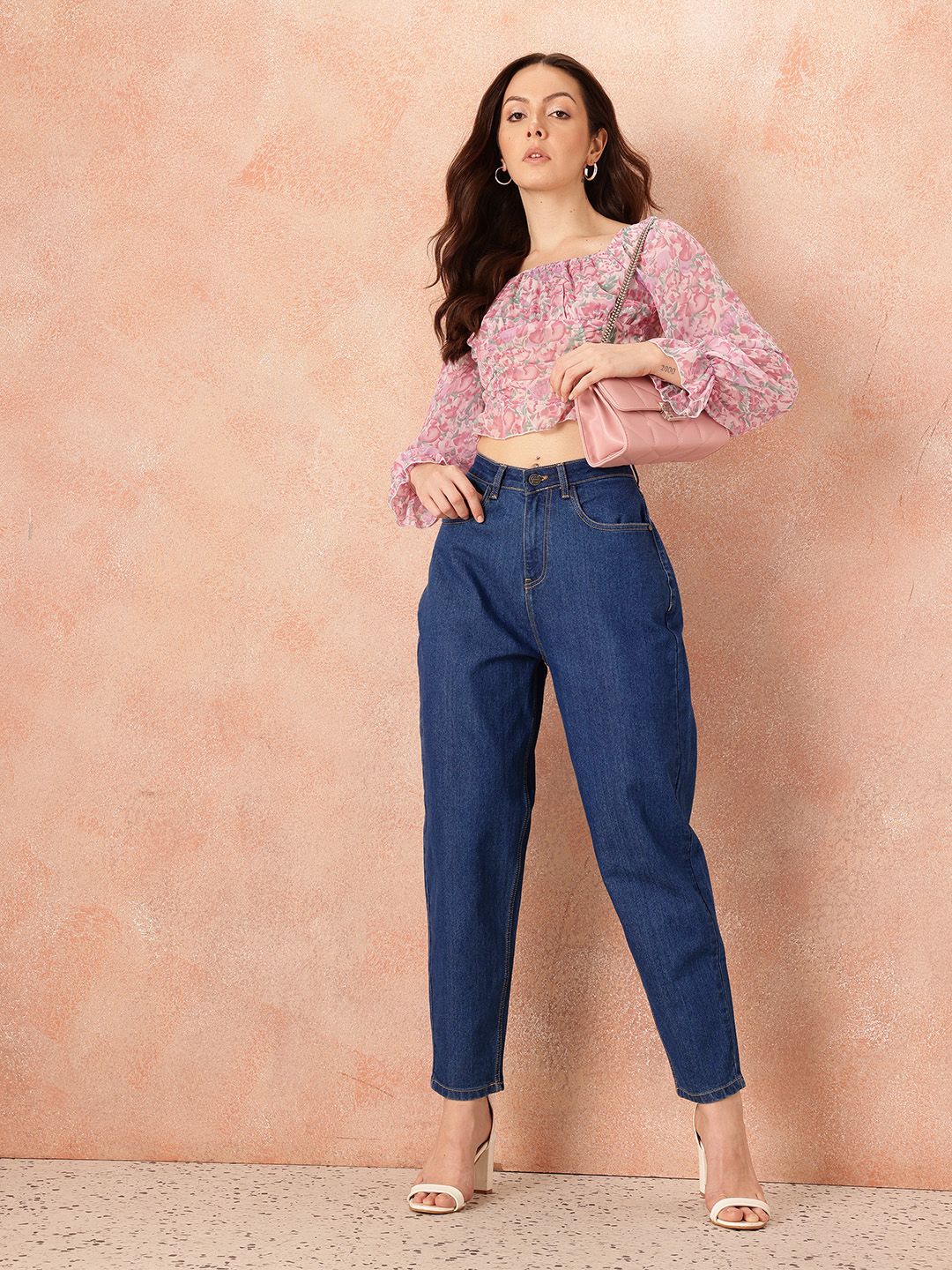all about you Women Slouchy Fit Cropped Jeans