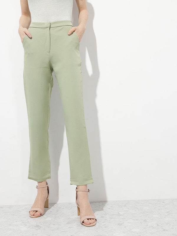 DressBerry Women "Throw On-n-Go" Slim Fit Trousers