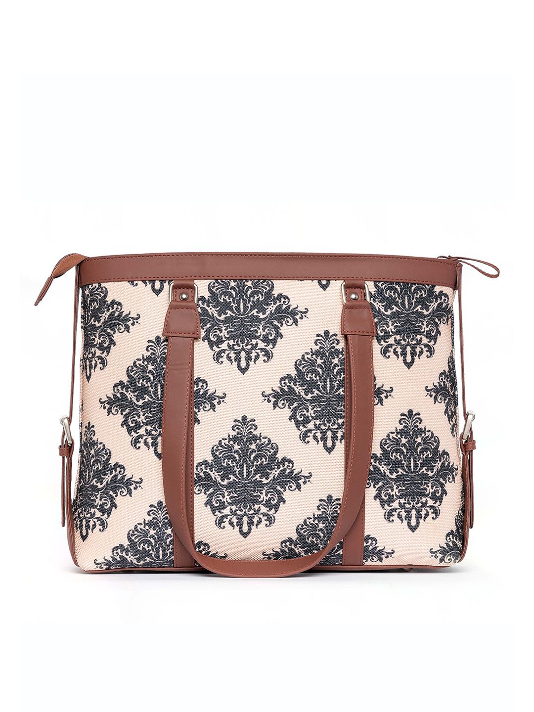 ZOUK Printed Laptop Shoulder Tote Bag 15.6 Inch