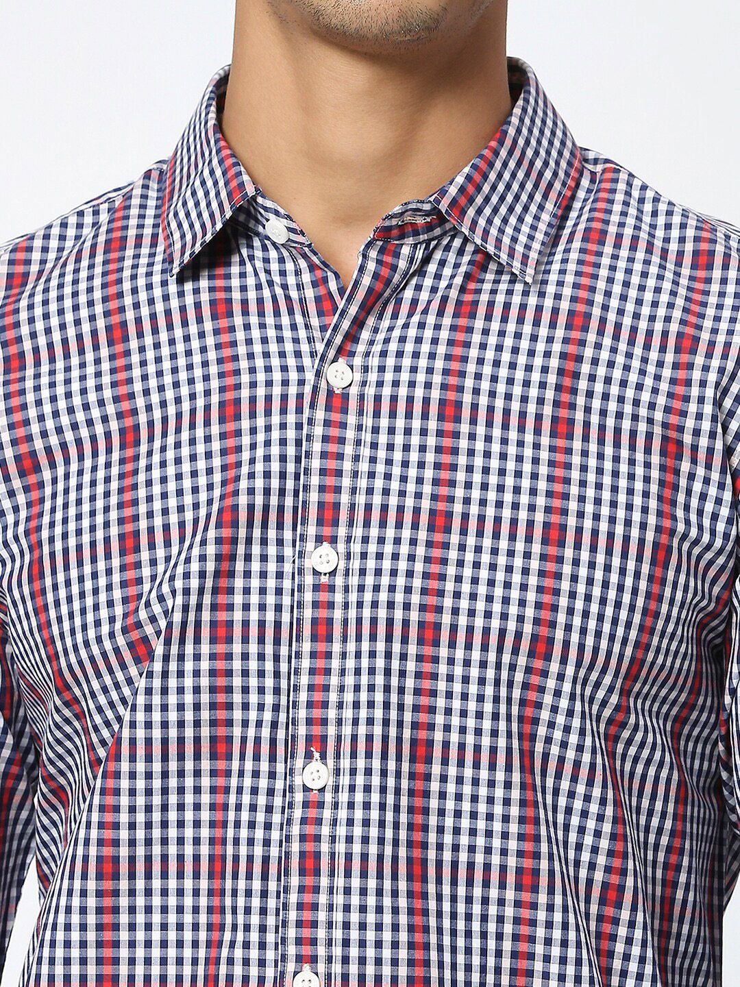 Being Human Slim Fit Cotton Casual Shirt