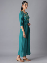 AURELIA Festive Floral Print Dress