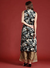 Anouk Floral Printed A-Line Kurta