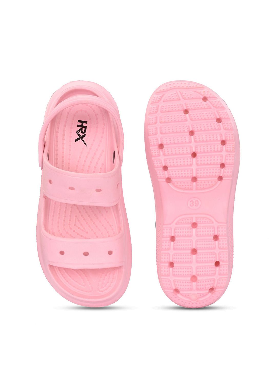 HRX by Hrithik Roshan Pink Women EVA Rubber Sliders