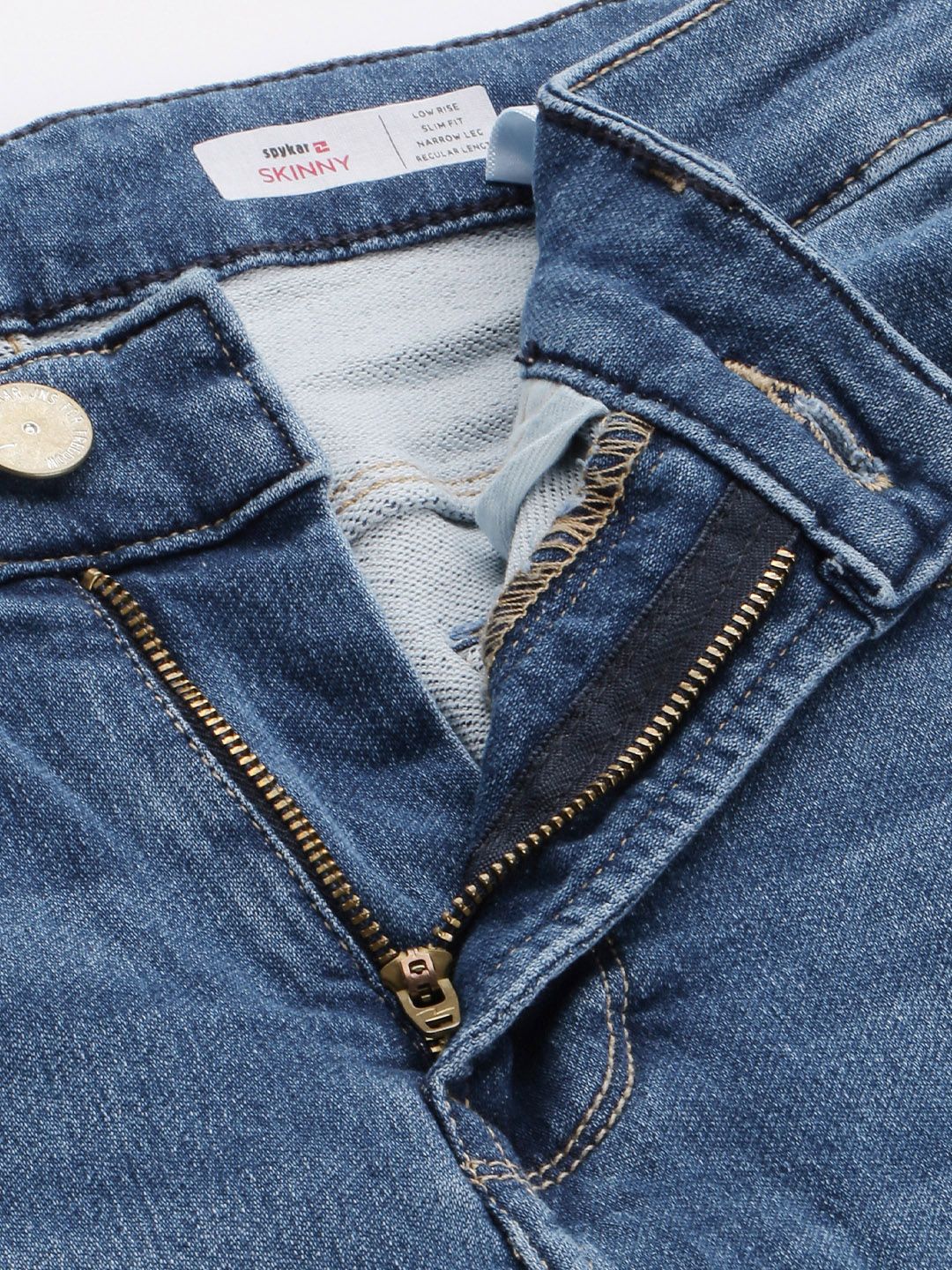 SPYKAR Men Heavy Fade Mid-Rise Stretchable Jeans