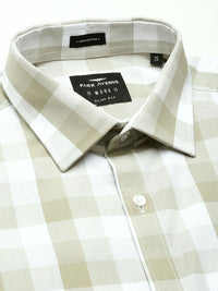 Park Avenue Men Pure Cotton Slim Fit Buffalo Checks Formal Shirt