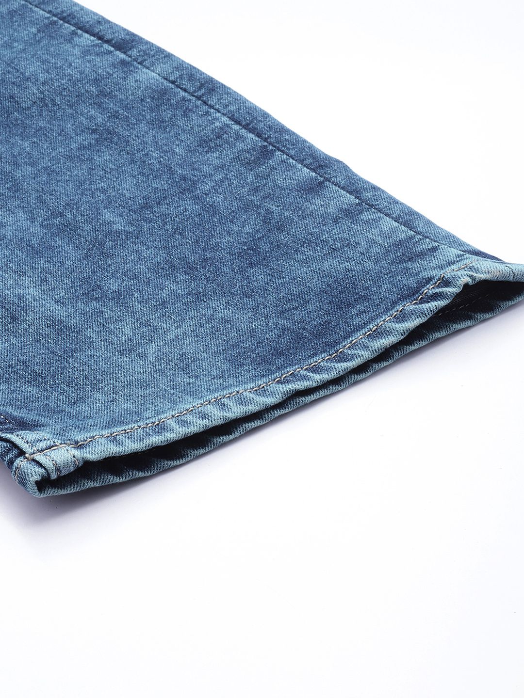 all about you Women Straight Fit Heavy Fade Stretchable Cargo Jeans