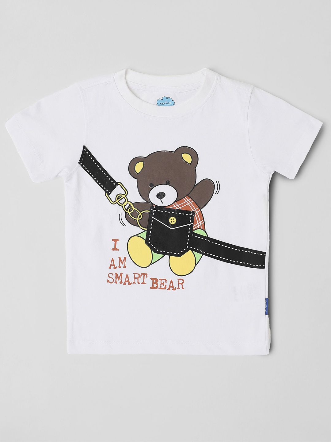 Nauti Nati Boys Printed T-shirt with Shorts
