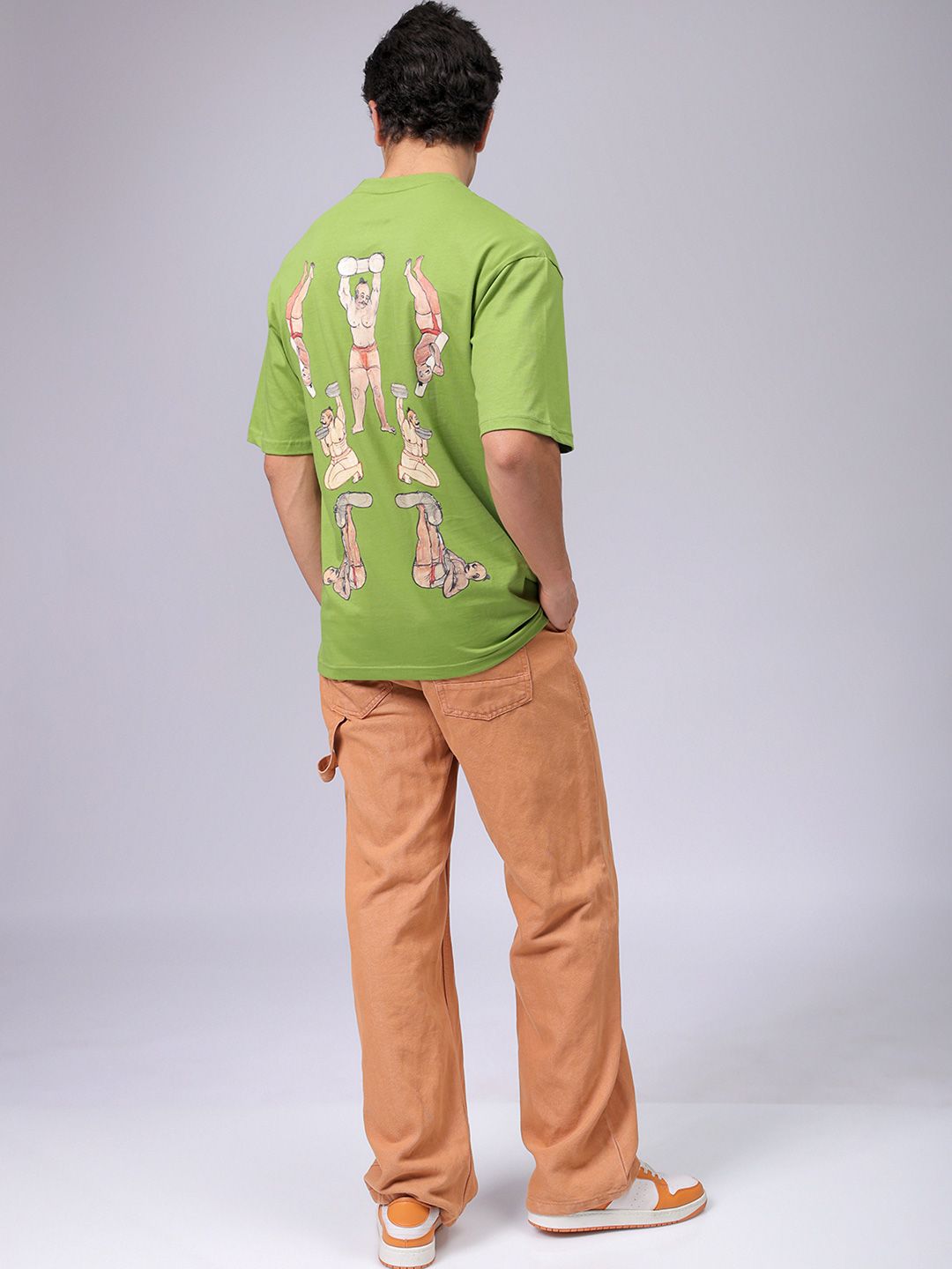 The Indian Garage Co Men Printed Applique T-shirt