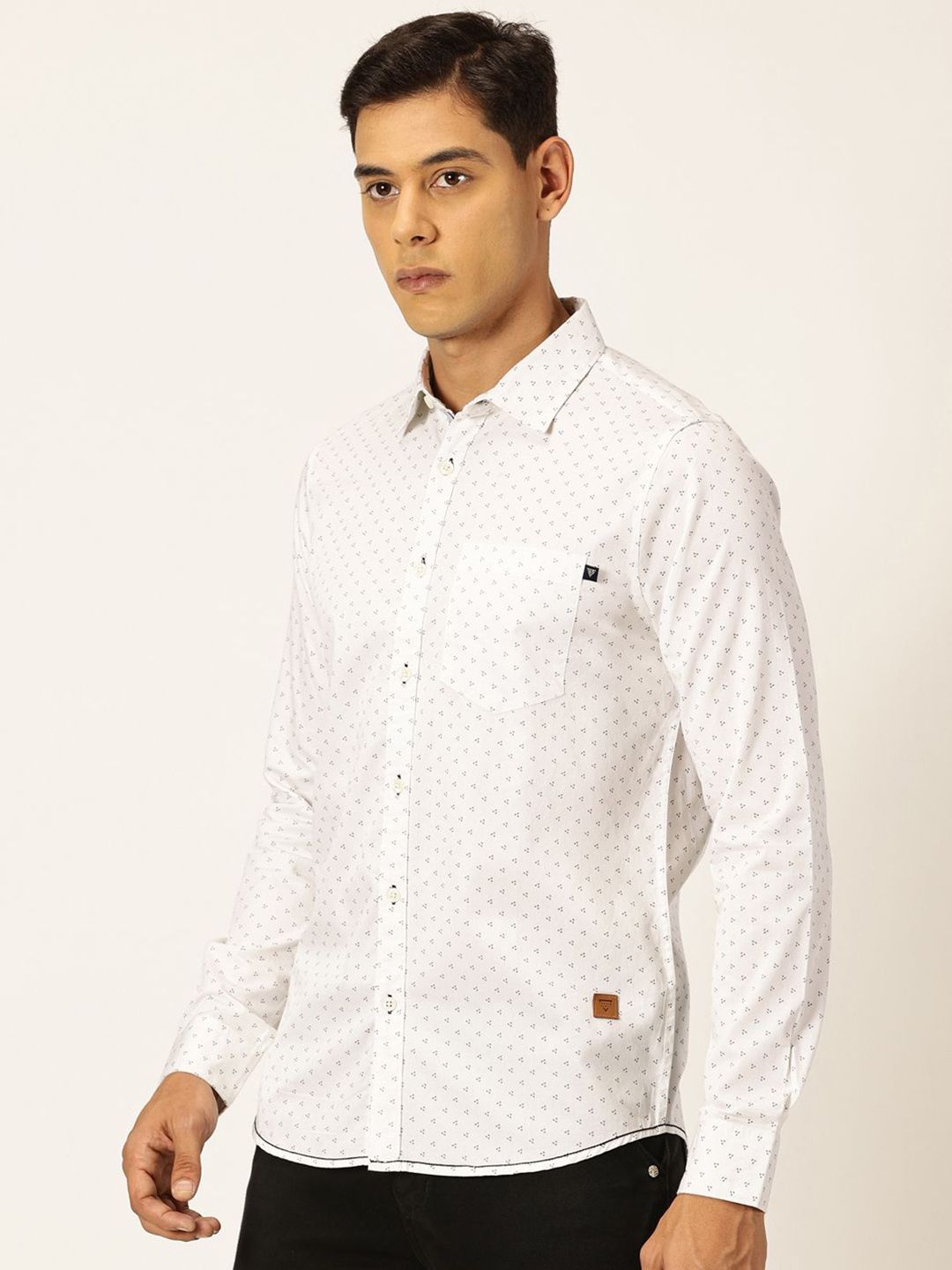 Thomas Scott Premium Opaque Printed Cotton Casual Shirt