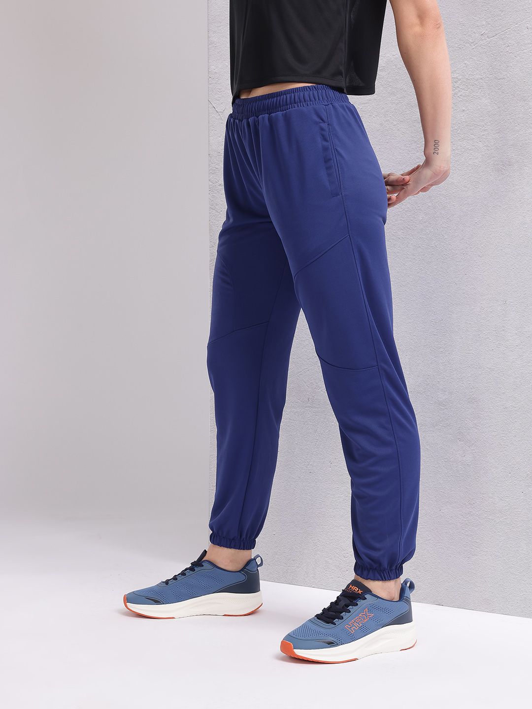HRX by Hrithik Roshan Women Paneled Rapid-Dry Training Track Pants