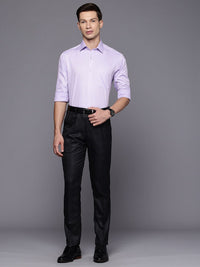 Raymond Slim Fit Textured Pure Cotton Formal Shirt