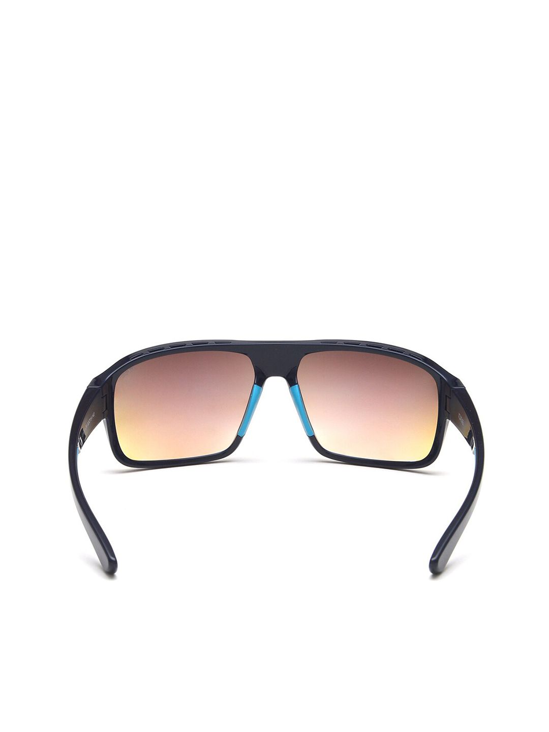 Idee lelaki cermin mata hitam persegi dengan lensa dilindungi UV-ids3019c4sg