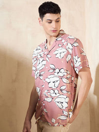 DENNISON Smart Block Printed Oversized Casual Shirt