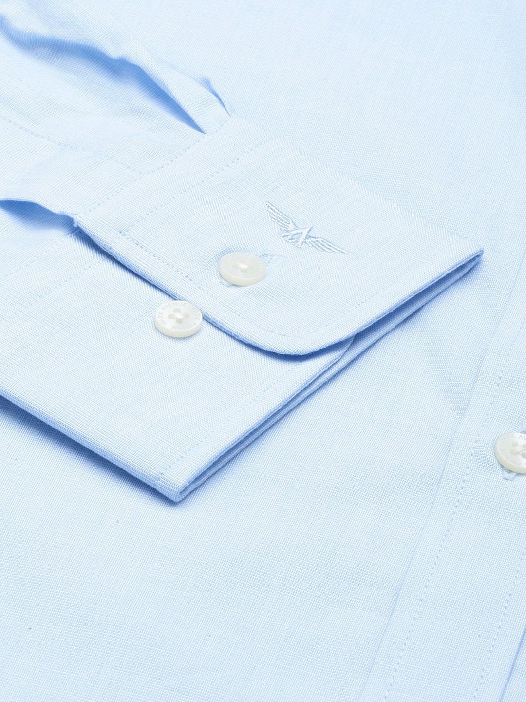 Park Avenue Men Pure Cotton Solid Slim Fit Opaque Formal Shirt