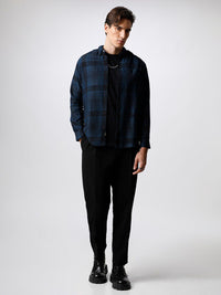 THE BEAR HOUSE Men Checked Cotton Slim Fit Casual Shirt