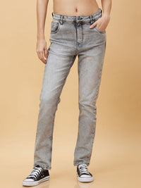 Being Human Women Slim Fit Heavy Fade Jeans