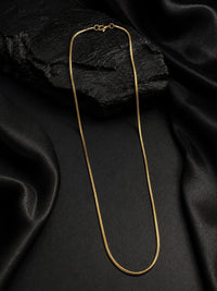 PANASH Men Brass Gold-Plated Chain