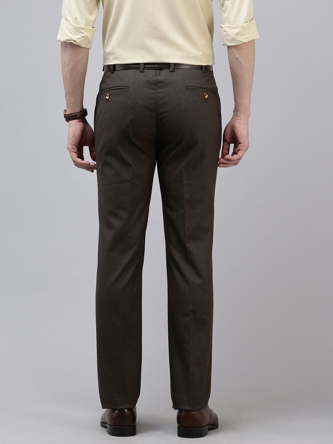 Park Avenue Men Slim Fit Formal Trousers