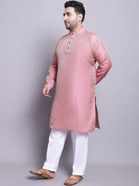 SOJANYA PLUS Regular Silk Kurta with Pyjamas & Nehrujacket
