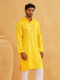 SOJANYA Men Embroidered Kurta