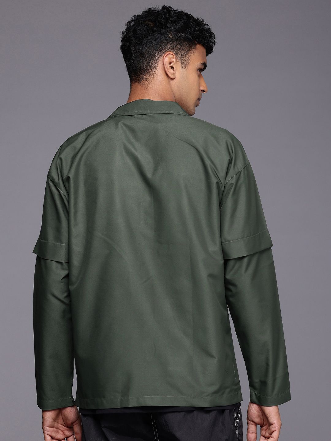 HRX by Hrithik Roshan Rapid-Dry NATURETHERAPY Outdoor Sporty Jacket