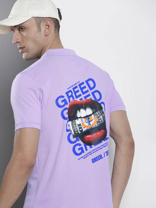 The Indian Garage Co Graphic Printed Polo Collar T-shirt