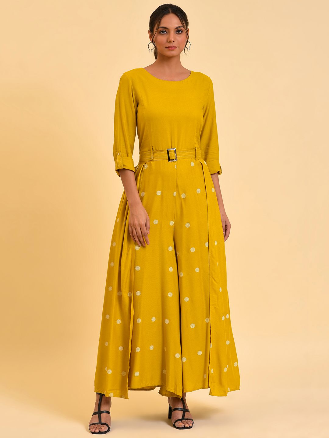 W Women Printed Basic Jumpsuit