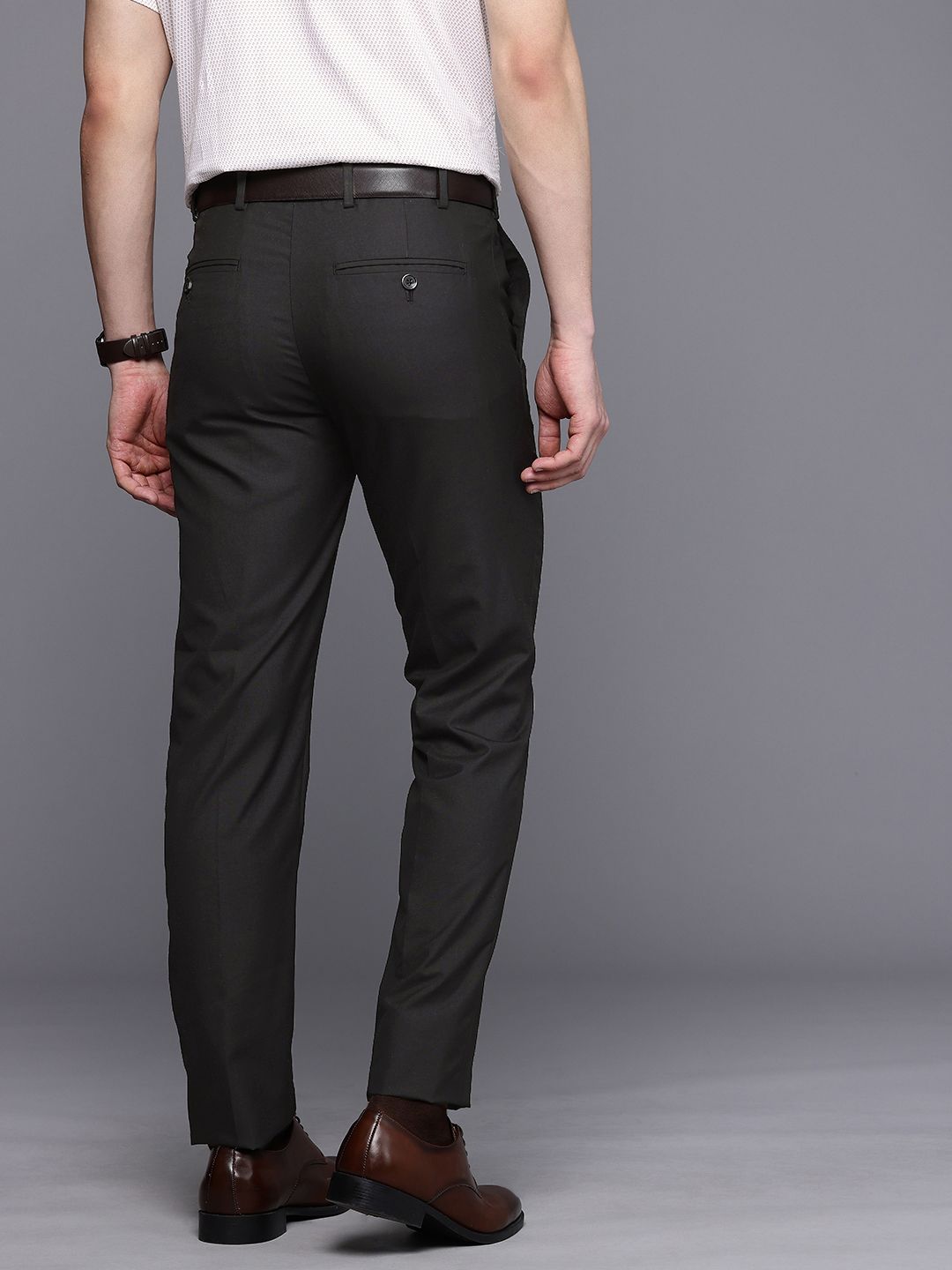 Raymond Men Slim Fit Formal Trousers