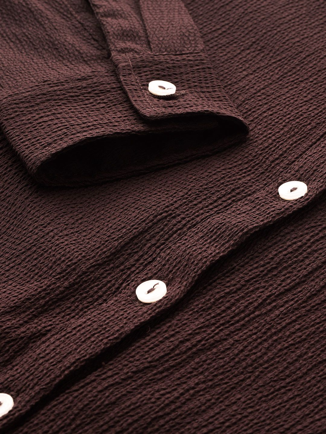 all about you Textured Formal Shirt