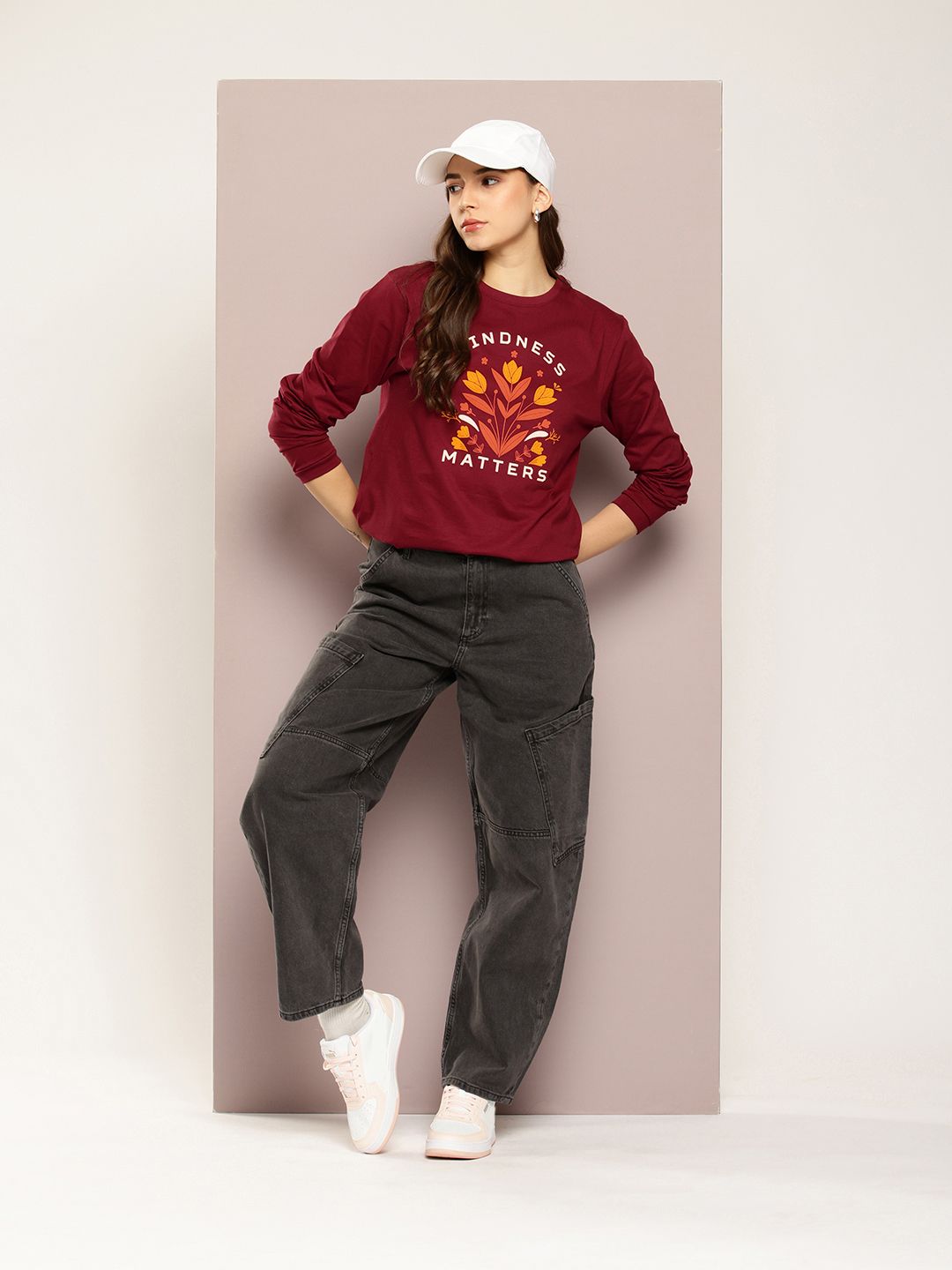 DILLINGER Typography Printed Oversized T-shirt