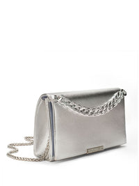 Lino Perros Purse Clutch with Link Chain Detail