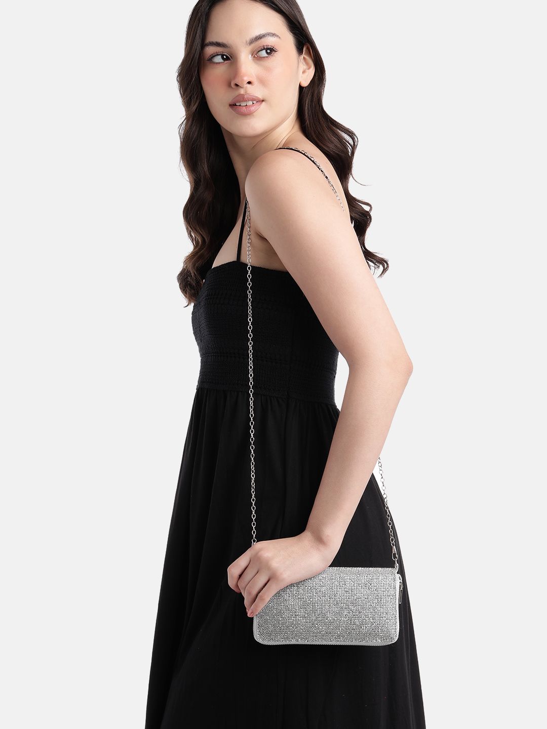 Lino Perros Women Embellished Zip Around Clutches