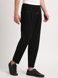 THE BEAR HOUSE Men Relaxed Loose Fit Pleated Regular Trousers