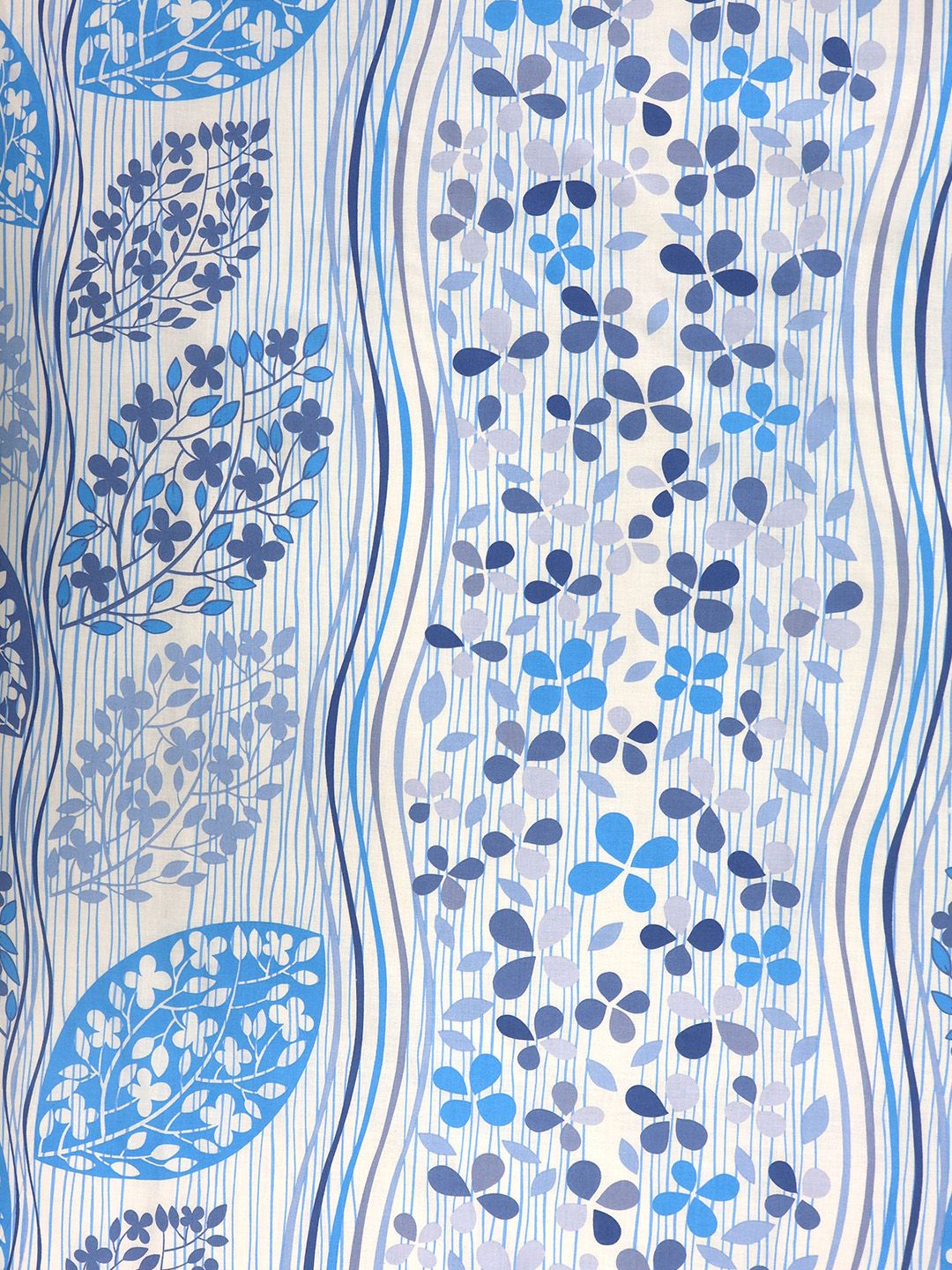 Bombay Dyeing Allure 144 TC 100% Cotton Sage Blue Double King Duvet Cover